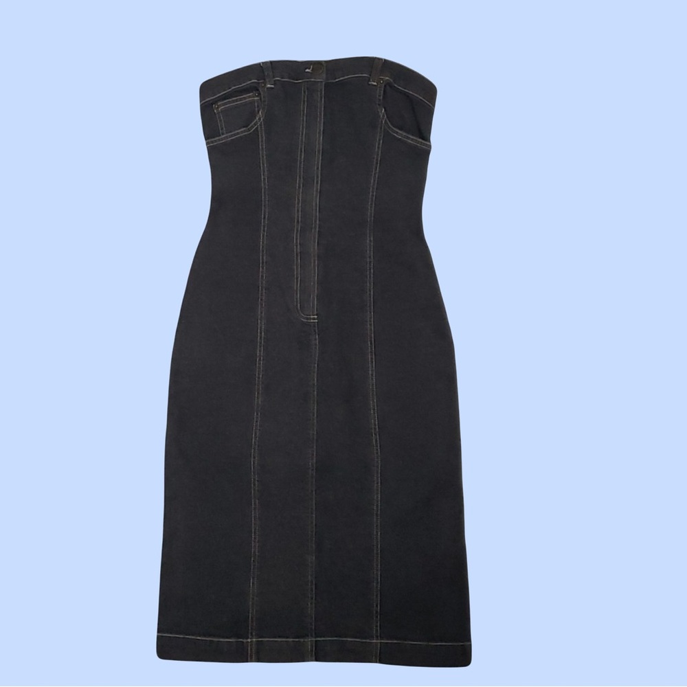 Rare Plein Sud Denim Tube Dress 38/6 small - medium